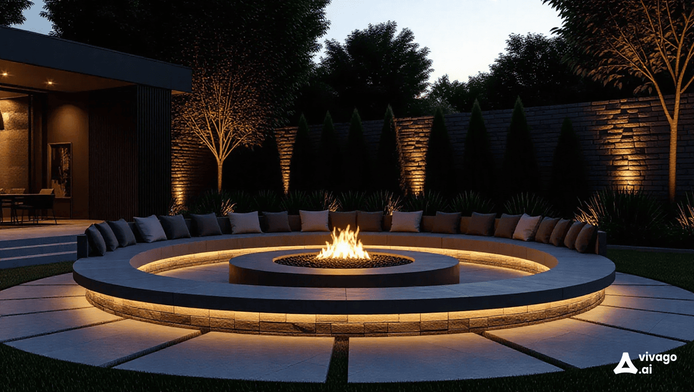 Ateş Havuzu: Bahçenize Sıcaklık ve Estetik Katan Modern Tasarım